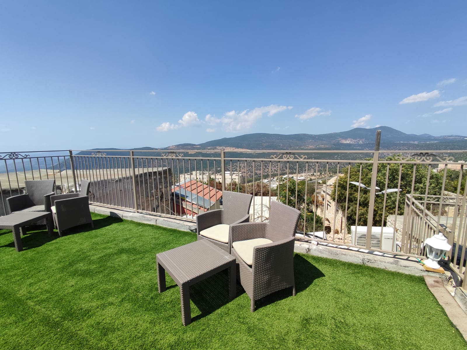 גג פנורמי עם נוף לרי הגליל